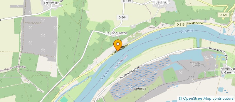 localisation de l'entreprise MADAME GUYLAINE CARTEL  LA ROQUETTE