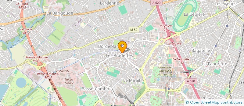 localisation de l'entreprise MADAME GUYLAINE CELIMA à TOULOUSE