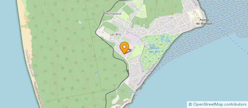 localisation de l'entreprise MADAME GUYLAINE CHARRIE  SAINT-TROJAN-LES-BAINS