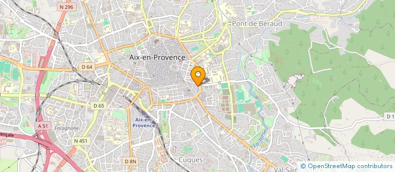 localisation de l'entreprise MADAME GUYLAINE COQUET à AIX-EN-PROVENCE