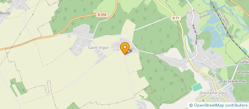 localisation de l'entreprise MADAME GUYLAINE DAVIN  SAINT-VIGOR