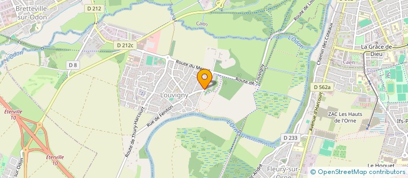 localisation de l'entreprise MADAME GUYLAINE DUPORT  LOUVIGNY