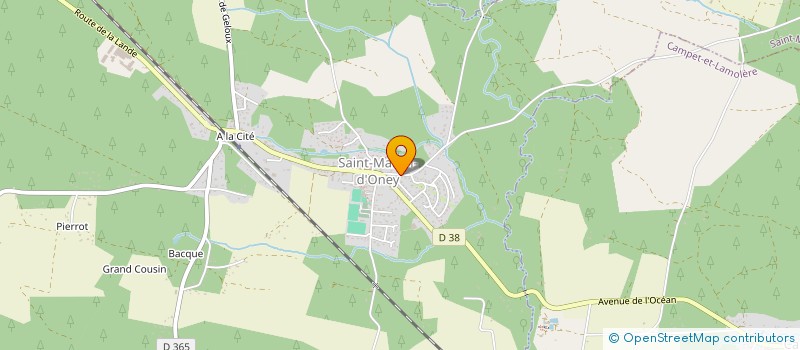 localisation de l'entreprise MADAME GUYLAINE FARENC  SAINT-MARTIN-D'ONEY