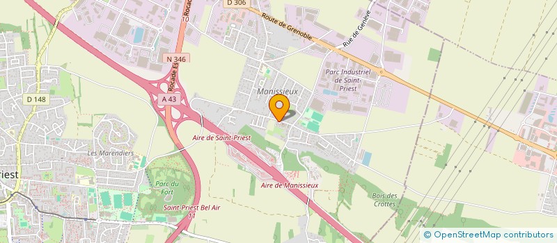 localisation de l'entreprise MADAME GUYLAINE FURNO  SAINT-PRIEST