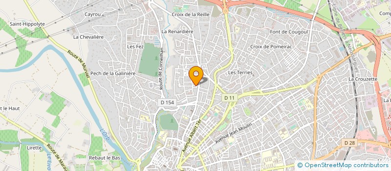 localisation de l'entreprise MADAME GUYLAINE GABELLINI  VENDRES