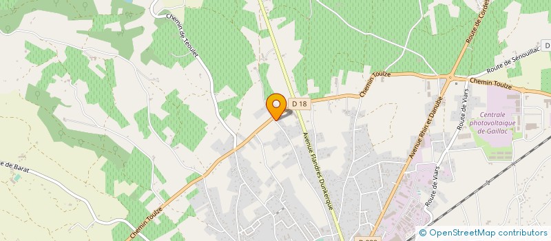 localisation de l'entreprise MADAME GUYLAINE GUIRAUD  GAILLAC