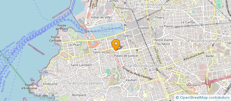 localisation de l'entreprise MADAME GUYLAINE ISBACHIAN  MARSEILLE