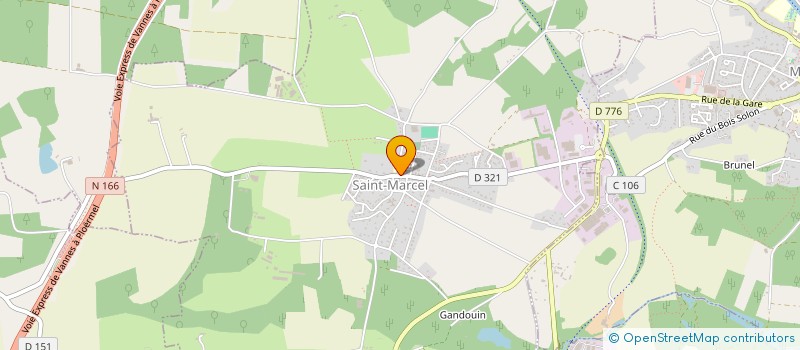 localisation de l'entreprise MADAME GUYLAINE JACQUET  SAINT-MARCEL