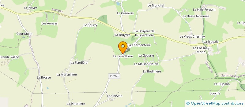 localisation de l'entreprise MADAME GUYLAINE JARDIN à SAINT-AUBIN-DU-DESERT