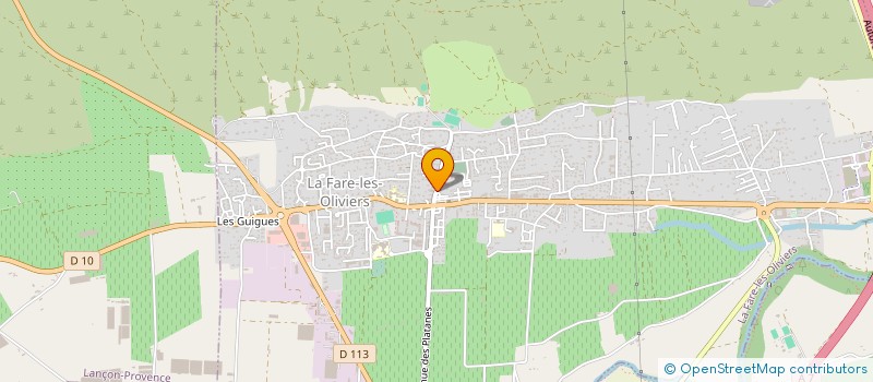 localisation de l'entreprise MADAME GUYLAINE MARTINE DAN PAPIN  LA FARE-LES-OLIVIERS