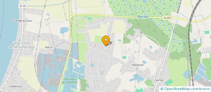 localisation de l'entreprise MADAME GUYLAINE MAUGOUR  AMBARES-ET-LAGRAVE