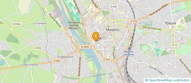 localisation de l'entreprise MADAME GUYLAINE PAREJO à MOULINS