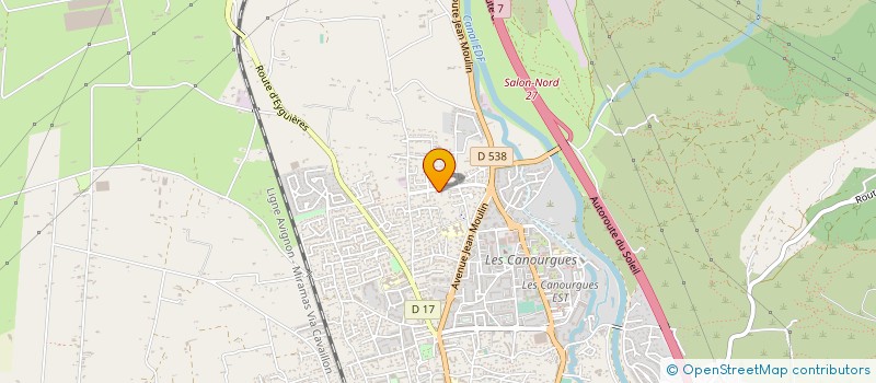 localisation de l'entreprise MADAME GUYLAINE PASCAL  SALON-DE-PROVENCE