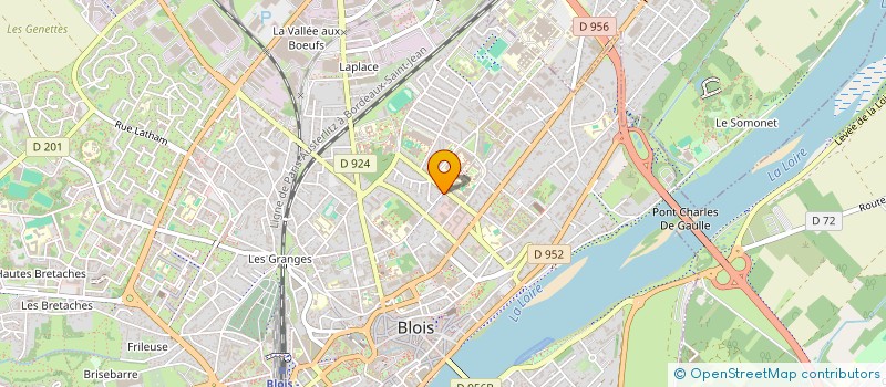 localisation de l'entreprise MADAME GUYLAINE PRIEUR  BLOIS