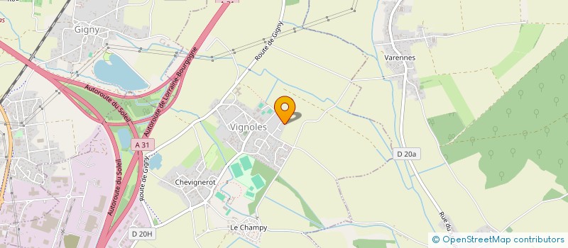 localisation de l'entreprise MADAME GUYLAINE QUESSELAIRE  VIGNOLES