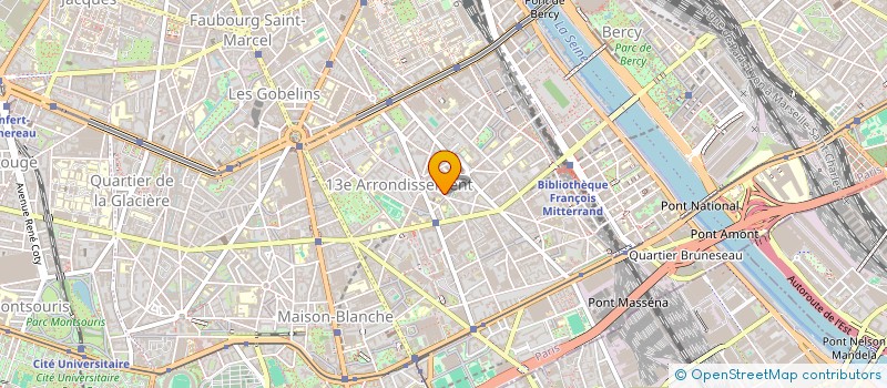 localisation de l'entreprise MADAME GUYLAINE REGNIER  PARIS