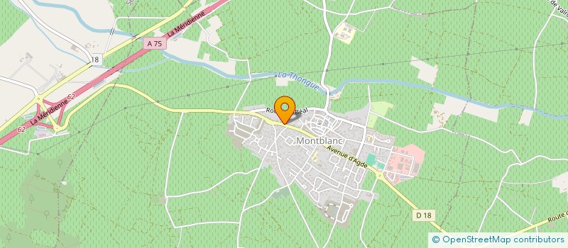 localisation de l'entreprise MADAME GUYLAINE SOULAGES  LIEURAN-LES-BEZIERS