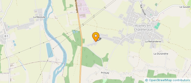 localisation de l'entreprise MADAME GUYLAINE SYR  AVAILLES-EN-CHATELLERAULT