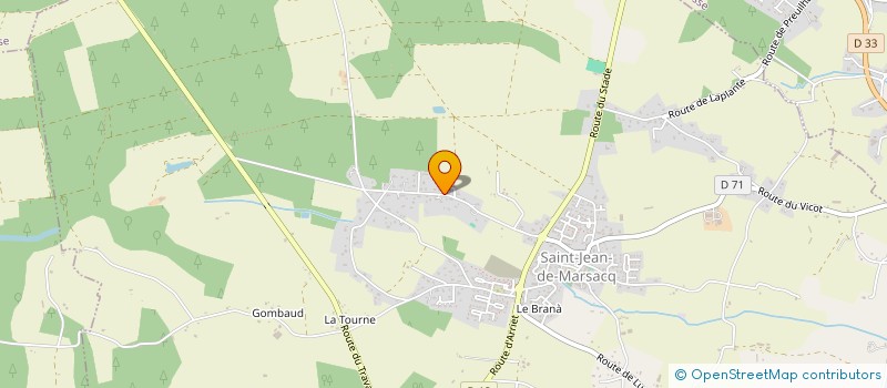 localisation de l'entreprise MADAME GUYLAINE TRITSCH  SAINT-JEAN-DE-MARSACQ