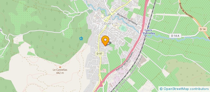 localisation de l'entreprise MADAME GUYLAINE VIGE  PUGET-VILLE