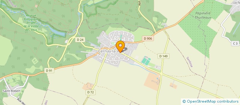 localisation de l'entreprise MADAME GUYLENE BUZIT  CERNAY-LA-VILLE