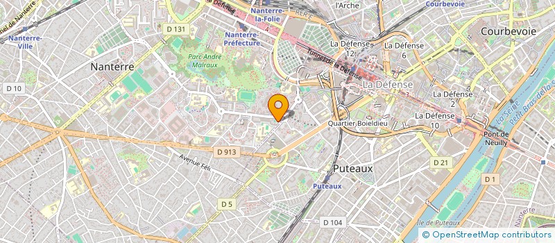 localisation de l'entreprise MADAME GUYLENE ETICAULT à NANTERRE