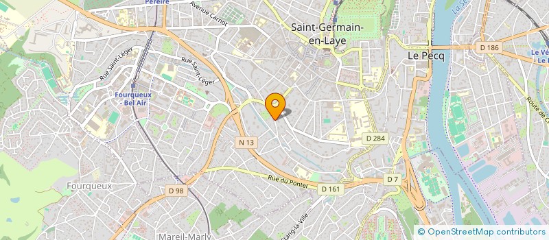 localisation de l'entreprise MADAME GUYLENE HARRIS  SAINT-GERMAIN-EN-LAYE