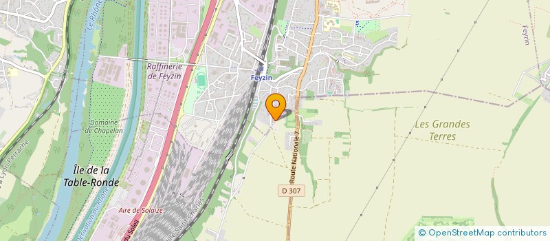 localisation de l'entreprise MADAME GUYLENE LOUISY-JOSEPH  FEYZIN