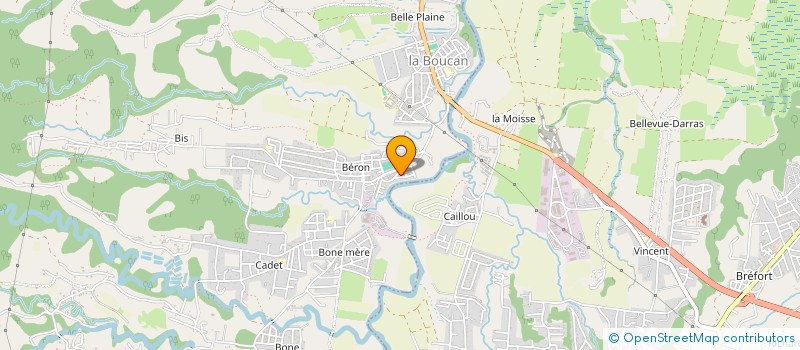 localisation de l'entreprise MADAME GUYLENE MELISSE  SAINTE-ROSE