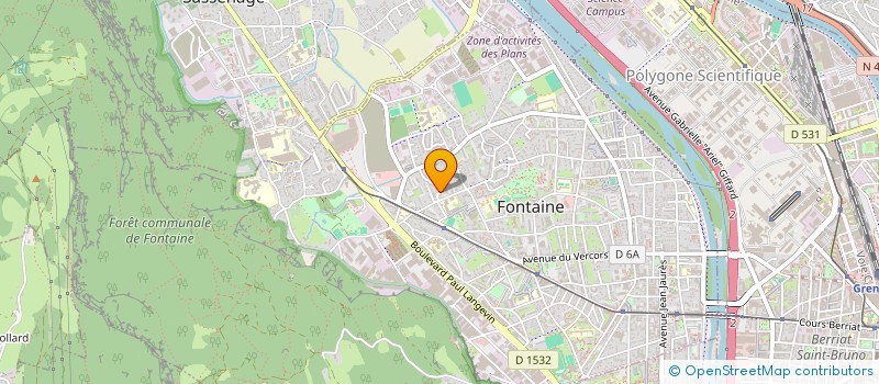 localisation de l'entreprise MADAME GUYLENE MOUTARD  FONTAINE
