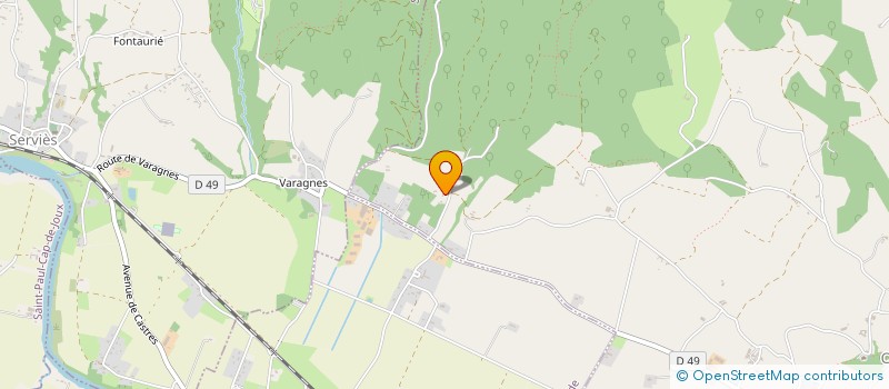 localisation de l'entreprise MADAME GUYLENE THIEBAUD  CUQ