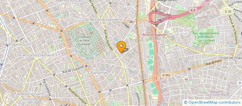 localisation de l'entreprise MADAME GUYLENE TORDJAMAN  PARIS