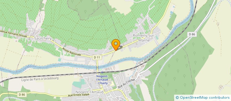 localisation de l'entreprise MADAME GUYTA REMY  CHARLY-SUR-MARNE