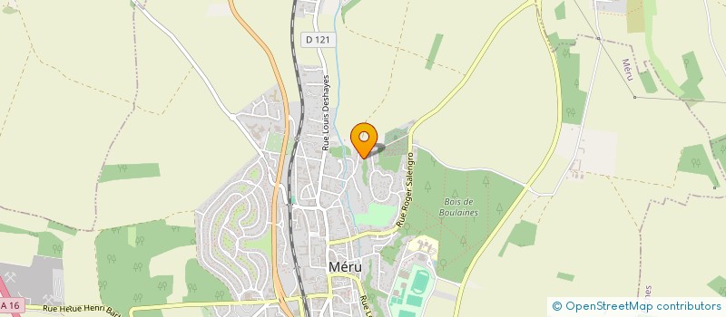 localisation de l'entreprise MADAME GWANAEL TABARIN  MERU