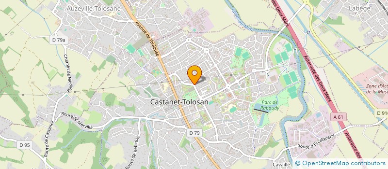 localisation de l'entreprise MADAME GWEN CHRISTIANSEN à CASTANET-TOLOSAN
