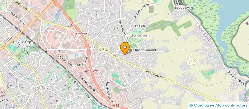 localisation de l'entreprise MADAME GWENAEL GUEGAN à LANGUEUX