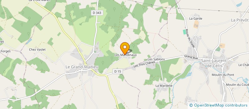 localisation de l'entreprise MADAME GWENAEL LAMBERT à LE GRAND-MADIEU