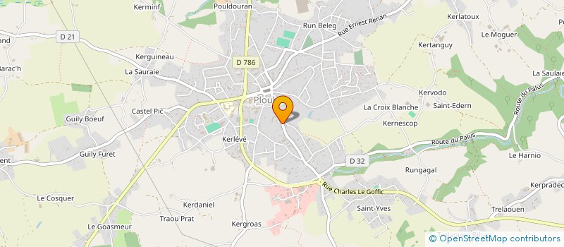 localisation de l'entreprise MADAME GWENAEL LE MOAL  PLOUHA