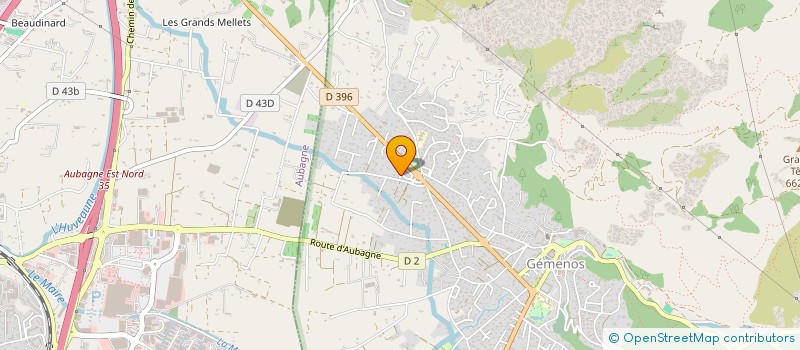 localisation de l'entreprise MADAME GWENAELE LOMBARDO  GEMENOS