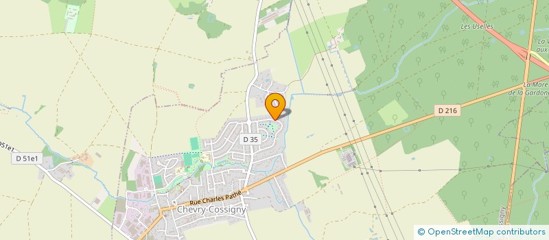 localisation de l'entreprise MADAME GWENAELE PHILIPPE  CHEVRY-COSSIGNY