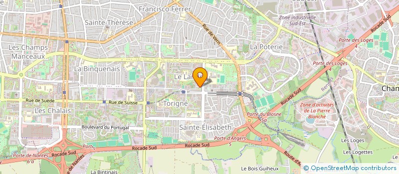 localisation de l'entreprise MADAME GWENAELLE BABONNEAU à RENNES