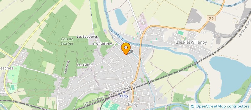 localisation de l'entreprise MADAME GWENAELLE BEMELMANS  CONDE-SAINTE-LIBIAIRE