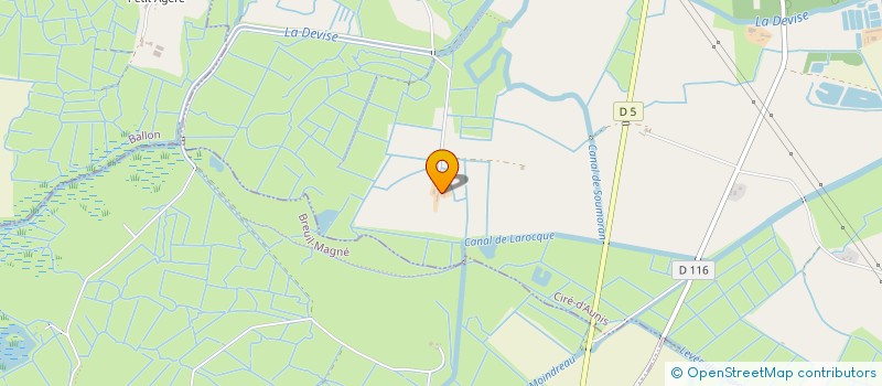 localisation de l'entreprise MADAME GWENAELLE BIDEAU  CIRE D'AUNIS