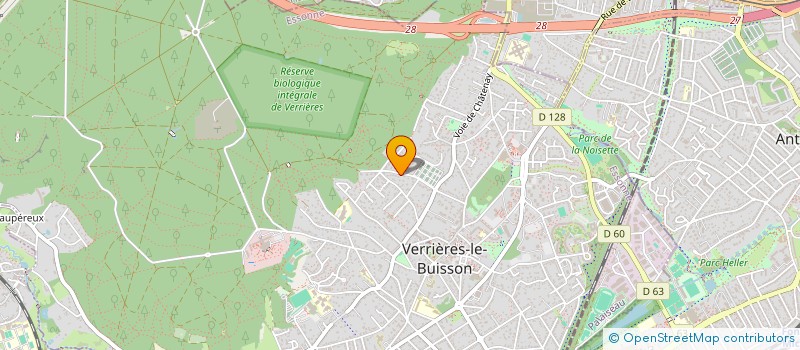 localisation de l'entreprise MADAME GWENAELLE BIZEL BIZELLOT  LE PLESSIS-ROBINSON