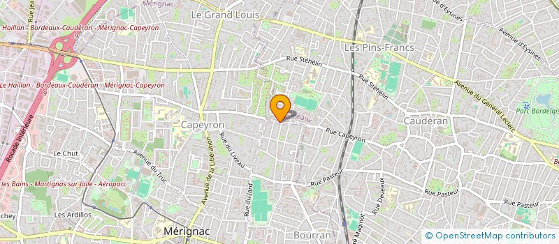 localisation de l'entreprise MADAME GWENAELLE BOULET  BORDEAUX