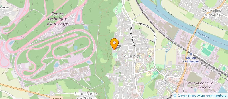 localisation de l'entreprise MADAME GWENAELLE BOULET  LE VAL D'HAZEY