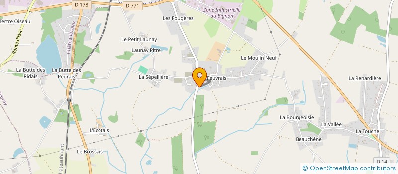 localisation de l'entreprise MADAME GWENAELLE BOUVET  ERBRAY