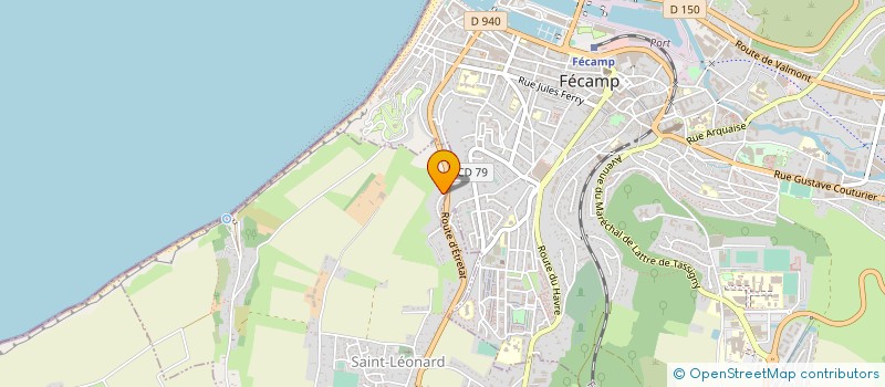 localisation de l'entreprise MADAME GWENAELLE CADINOT  SAINT-LEONARD