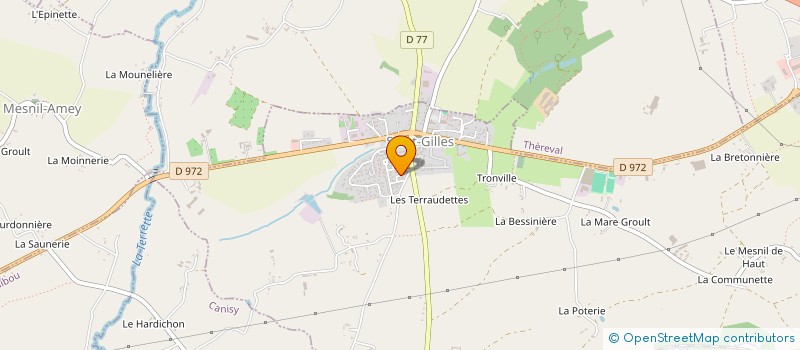 localisation de l'entreprise MADAME GWENAELLE CHRETIENNE à SAINT-GILLES
