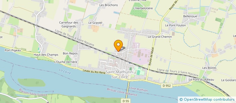 localisation de l'entreprise MADAME GWENAELLE COCHARD  BRISSAC LOIRE AUBANCE